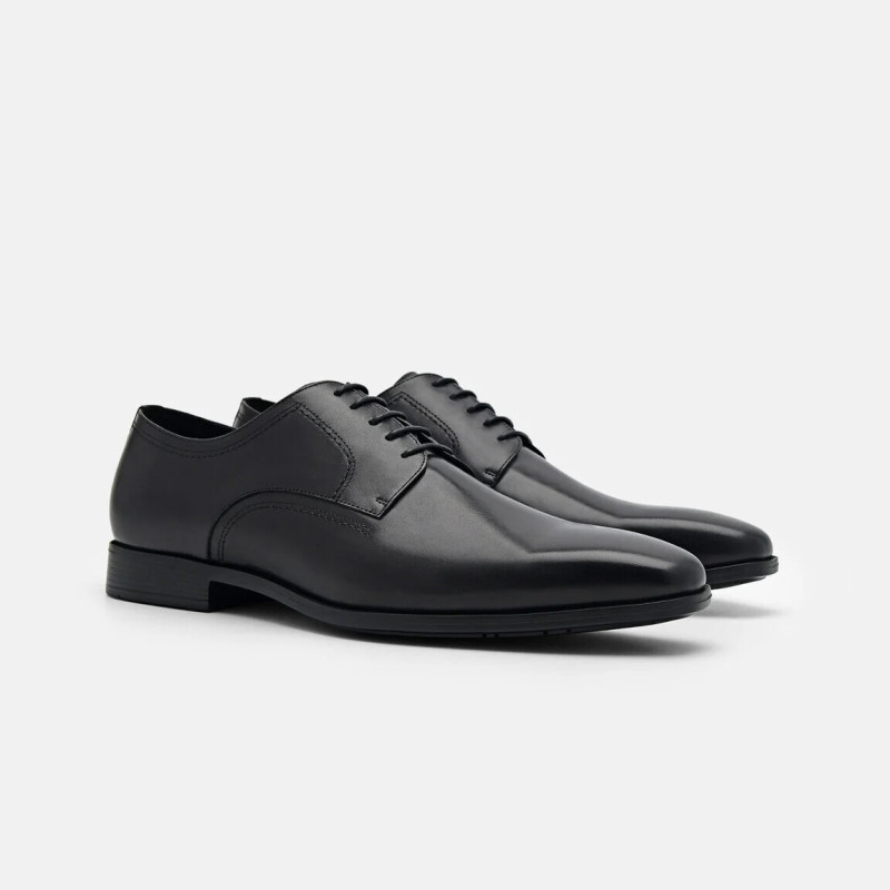 Sepatu Derby Kulit Ringan Altitude - Black