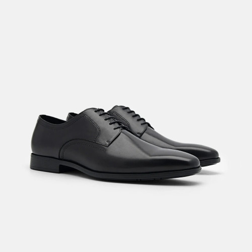 Sepatu Derby Kulit Ringan Altitude - Black
